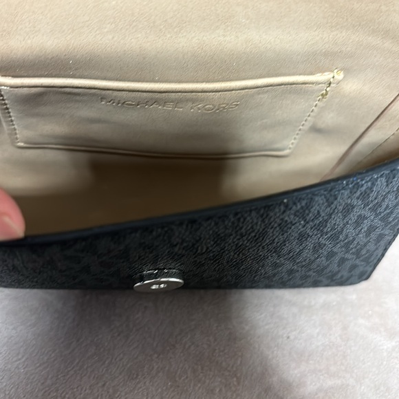 Michael Kors adjustable belt monogram black/Gray with silver hardware-SizeS/M - Picture 17 of 17